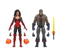 Hasbro Marvel Legends Series Marvel's Black Knight and Marvel's Sersi, Avengers 60th Anniversary 15-cm Action Figures