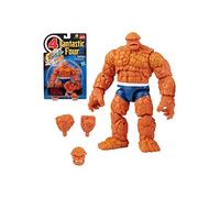 Hasbro Marvel Legends Series Retro Fantastic Four Marvel's Thing 6-inch Action Figure Toy, Includes 3 Accessories