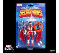 Hasbro Marvel Legends Series Secret Wars Marvel’s Falcon, Retro Captain America Comics Collectible Action Figure (6”)