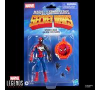 Hasbro Marvel Legends Series Secret Wars Spider-Man (Alien Costume), Marvel Comics Collectible 6 Inch Action Figure