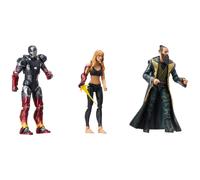 Hasbro Marvel Legends Series Studios The First Ten Years Iron Man 3 Movie Iron Man Mark Xxii Pepper Potts The Mandarin 6"" Figure 3 Pack (