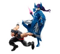 Marvel Legends Series Wolverine and Psylocke, 50th Anniversary Comics Collectible 6-Inch Action Figure 2-Pack