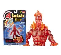 Hasbro Marvel Legends Vintage Johnny Storm Action Figure
