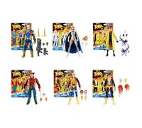 Hasbro Marvel Legends X-Men 97 6-Inches Action Figures Bundle with Cable, Logan, Sunspot, Jubilee, Morph, and Emma Frost (6 Items)