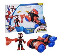 Spidey And His Amazing Friends Miles “Spin” Morales Techno-Racer Playset