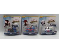 Hasbro Marvel Spiderman and His Amazing Friends Ghost Miles Spidey Bundle X3