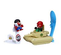 Hasbro Playset Captain America vs Red Skull Marvel Stunt Squad
