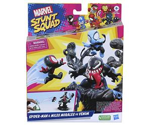 Hasbro Marvel Stunt Squad Heroes Vs. Villains: Spider-Man and Miles Morales Vs. Venom