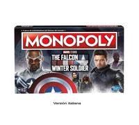 Hasbro Monopoly Falcon And Winter Soldier Italian Board Game