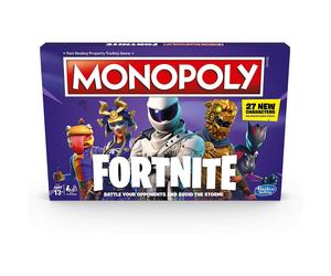 Hasbro Monopoly: Fortnite Edition Board Game Inspired by Fortnite Video Game Ages 13 and Up Nylon/a 4.1 x 40 x 26.6 cm