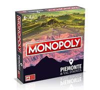 Hasbro Monopoly I Borghi d'Italia Piedmont and Val D'Aosta Board Game for 2 Players, Age 8+
