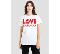 Hasbro Monopoly Love Monopoly S Classic T-Shirt, White White