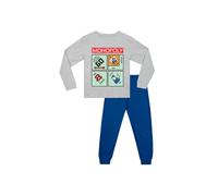 Hasbro Monopoly Pyjamas in Grey | Size: 5-6 Years Hasbro Grey 5-6 Years