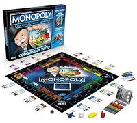Hasbro Monopoly Super Electronic Banking (Game Box with Electronic Credit Card Reader, Italian Version)