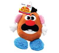Hasbro Mr. Potato Head Dog Toy, 8-Inch Plush Squeaker and Crinkle Toy for Dogs