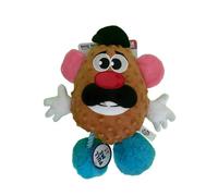 Hasbro Mr. Potato Head Plush Dog Toy, 11-Inch Squeaker and Crinkle Toy for Dogs