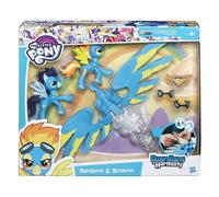 Hasbro My Little Pony B6011EU4 Guardians of Harmony Wonder Bolts Sonic Boom Play