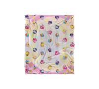 My Little Pony Blanket, Head Expression Pattern Silky Touch Super Soft Throw Blanket 152 x 127 cm
