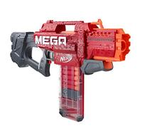 Hasbro Nerf E6474EU4 Mega Motostryke Motorised 10-Dart Blaster - Contains 10 Mega Darts and 10 Dart Clip Magazine - Kids, Teenagers and Adults