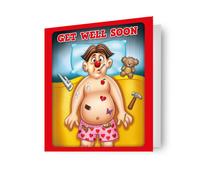 Hasbro Operation Get Well Soon Card