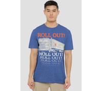 Hasbro Optimus Roll Out Truck T-Shirt, Royal in Blue | Size: Medium Hasbro Blue M