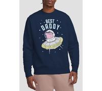 Hasbro Peppa Pig Best Daddy Pig In The Universe Sweatshirt, Navy | Size: 2XL Hasbro Navy 2XL