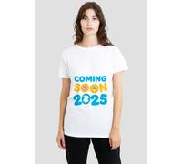 Hasbro Peppa Pig Coming Soon 2025 Bump T Shirt, White White