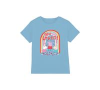 Hasbro Peppa Pig Friends You Are Loved Kids T-Shirt, Light Blue | Size: 3-4 Years Hasbro Light Blue 3-4 Years