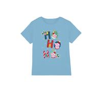 Peppa Pig Hohoho Siblings Kids T Shirt, Light Blue, 5-6