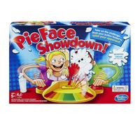 Hasbro Pie Face Showdown Game - Hilarious Family Pie-Throwing Challenge with Chin Rests (C01931020)