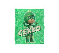 Hasbro Pj Masks Kids Gekko Character Silky Touch Blanket 152X127Cm In White White