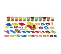 Hasbro Play-Doh Ultimate Fun Factory - 47 Tools, 12 Non-Toxic Colors, Ages 3+ (A