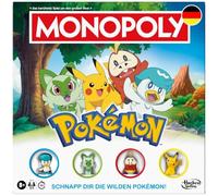 Hasbro - Pokemon Board Game Monopoly German Version - boardgames - P2222z
