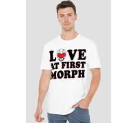 Hasbro Power Rangers Love At First Morph Adults T-Shirt, White | Size: 5XL Hasbro White 5XL