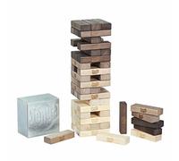 Hasbro Rustic Jenga Game Brown