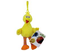 Hasbro Sesame Street Elmo Super Soft Gift Quality Plush Toy - (Big Bird 15cm Bagclip)