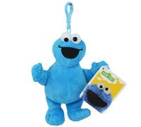 Hasbro Sesame Street Elmo Super Soft Gift Quality Plush Toy - (Cookie Monster 15cm Bagclip)