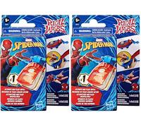 Hasbro SPIDER-MAN Marvel Real Webs Fluid Refill For Ultimate Web Blaster Toy, Non-Toxic Web Gel Pouch For Costume Play And Roleplay Fun, Compatible With Blaster (Sold Separately) (Pack of 2)