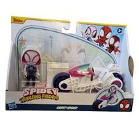 Hasbro Spidey and hes amazing friends - ghost spidey and motorcycle