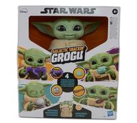 Hasbro Star Wars Galactic Snackin Grogu Electronic 23.5 Cm Sound Movement New