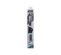 Star Wars Hasbro Lightsaber Forge Darksaber Electronic Extendable Black Lightsaber Toy, Customisable Roleplay Toy
