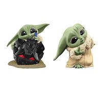 Hasbro Star Wars Bounty Collection Figure 2pack Grogu Helmet Hijinks & Peekaboo Minifigure 6 Cm Green