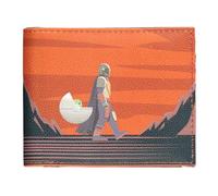 Hasbro Star Wars The Mandalorian Din Djarin & Grogu Bi-fold Wallet, Multi-colour (MW730375STW) Hasbro Star Wars Multicolor One Size