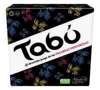 Hasbro Taboo Classic Version Board Game Spanish Clear