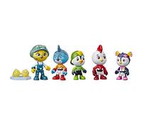 Hasbro Top Wing Academy Collector Pack Includes 5 Poseable 3" Figures & Top Wing Cheep & Chirp, Toy for Kids Ages 3 Years Old & Up