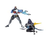 Hasbro Toys Overwatch Ultimates Series Soldier: 76 & Shrike (Ana) Skin Dual Pack 6"""" Collectible Action Figures