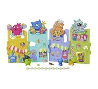 Hasbro Toys Uglydolls Uglyville Unfolded Main Street Playset & Portable Tote 3 Figures & Accessories