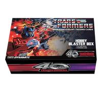 Hasbro Transformers Collectible Trading Card Box: 40th Anniversary Hobby Blaster Box - 55 Pieces
