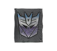 TRANSFORMERS Vintage Decepticon Logo Silky Touch Super Soft Throw Blanket 152 x 127 cm