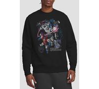 Hasbro Transformers Decepticons Peace Through Tyranny Attack Sweat, Black | Size: Medium Hasbro Black M